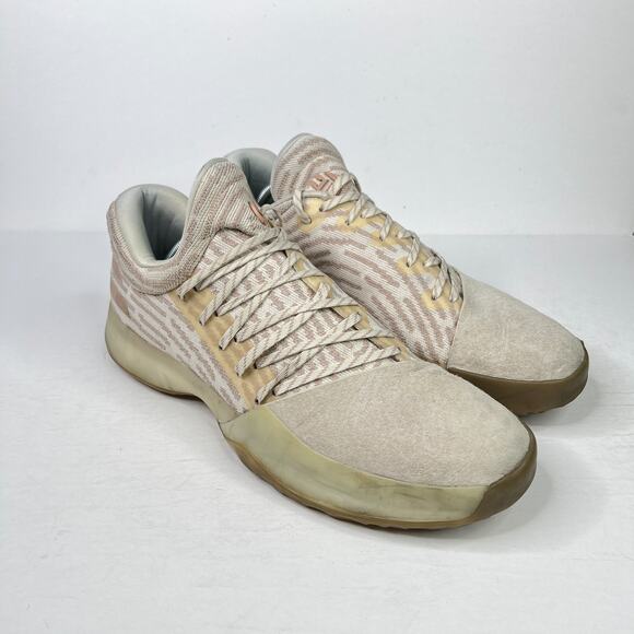 Adidas Harden Vol 1 Shoe Sneakers Primeknit AP9840 Ash Pearl Mens 11.5 main image 10